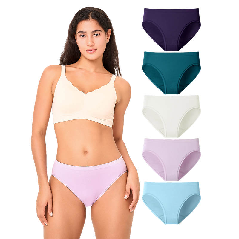 Women’s Seamless High Cut Briefs