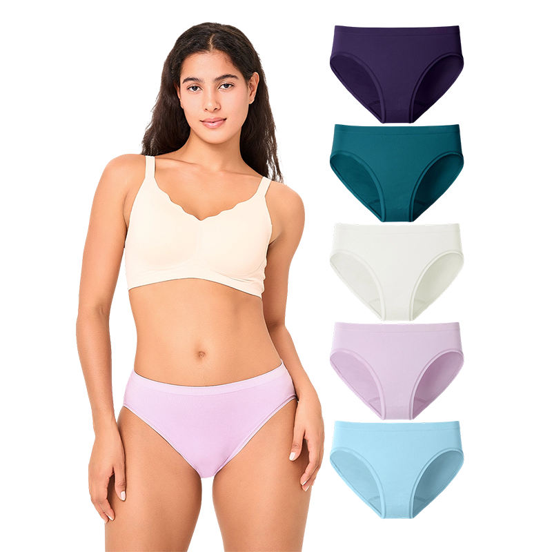Women’s Seamless High Cut Briefs